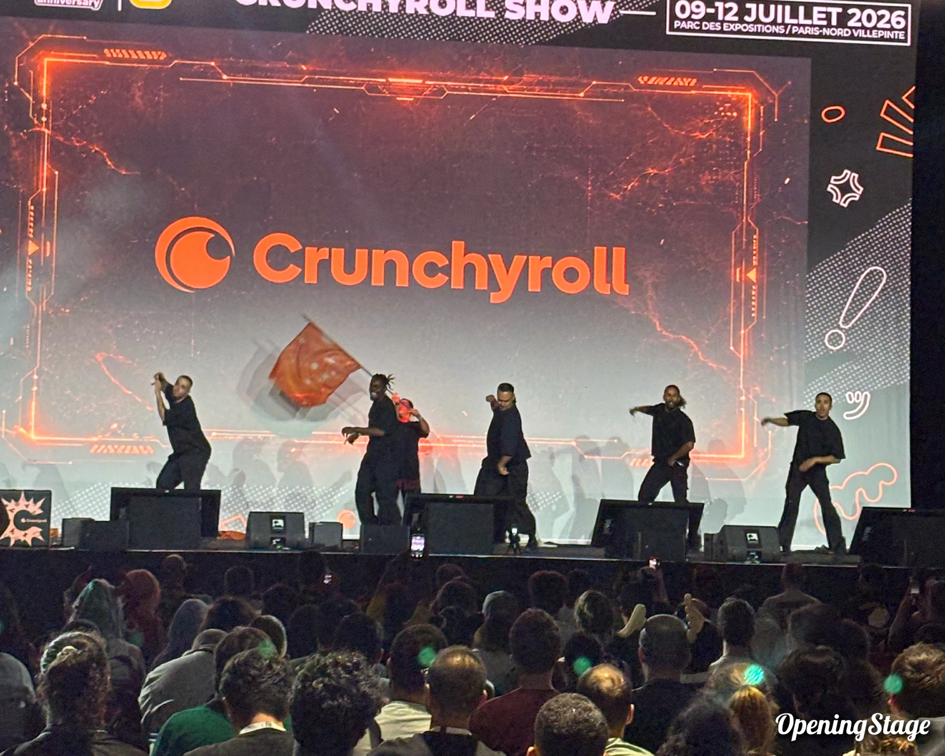 Notre show de danse & drapeaux à la Japan Expo