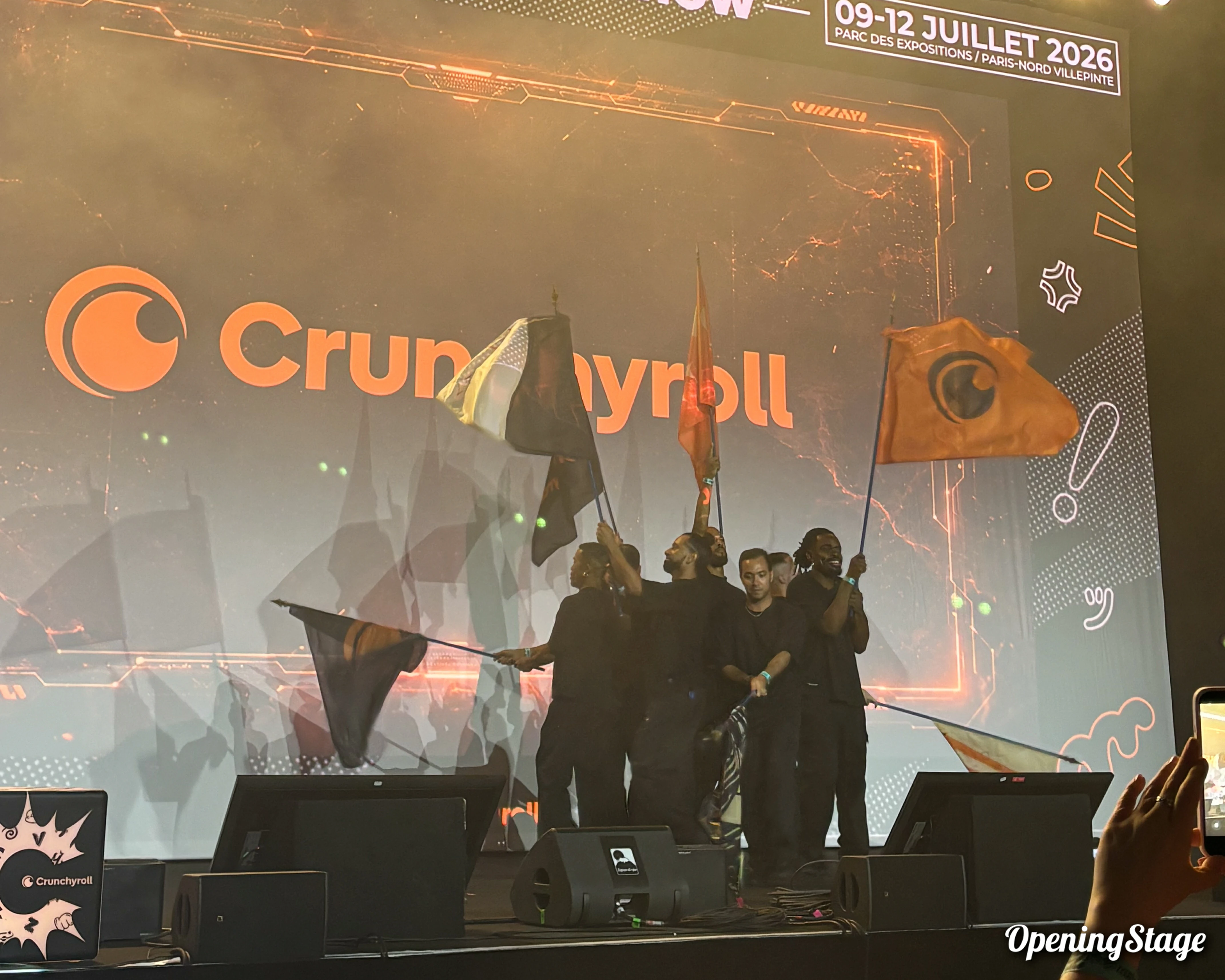 Notre show de danse & drapeaux à la Japan Expo