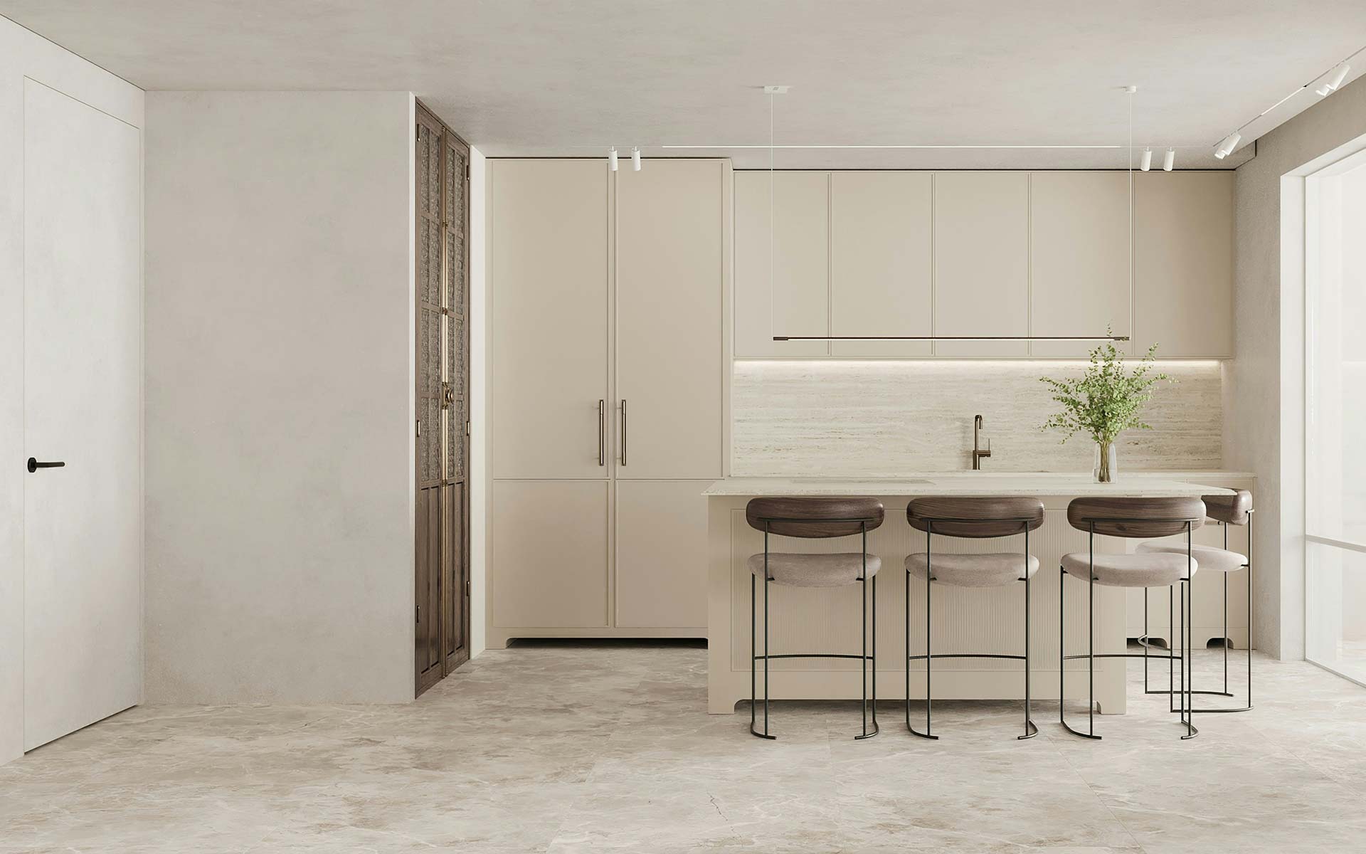 3d model of the kitchen.