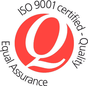 ISO 9001-Quality certification badge