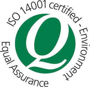 ISO 14001-Environment certification badge