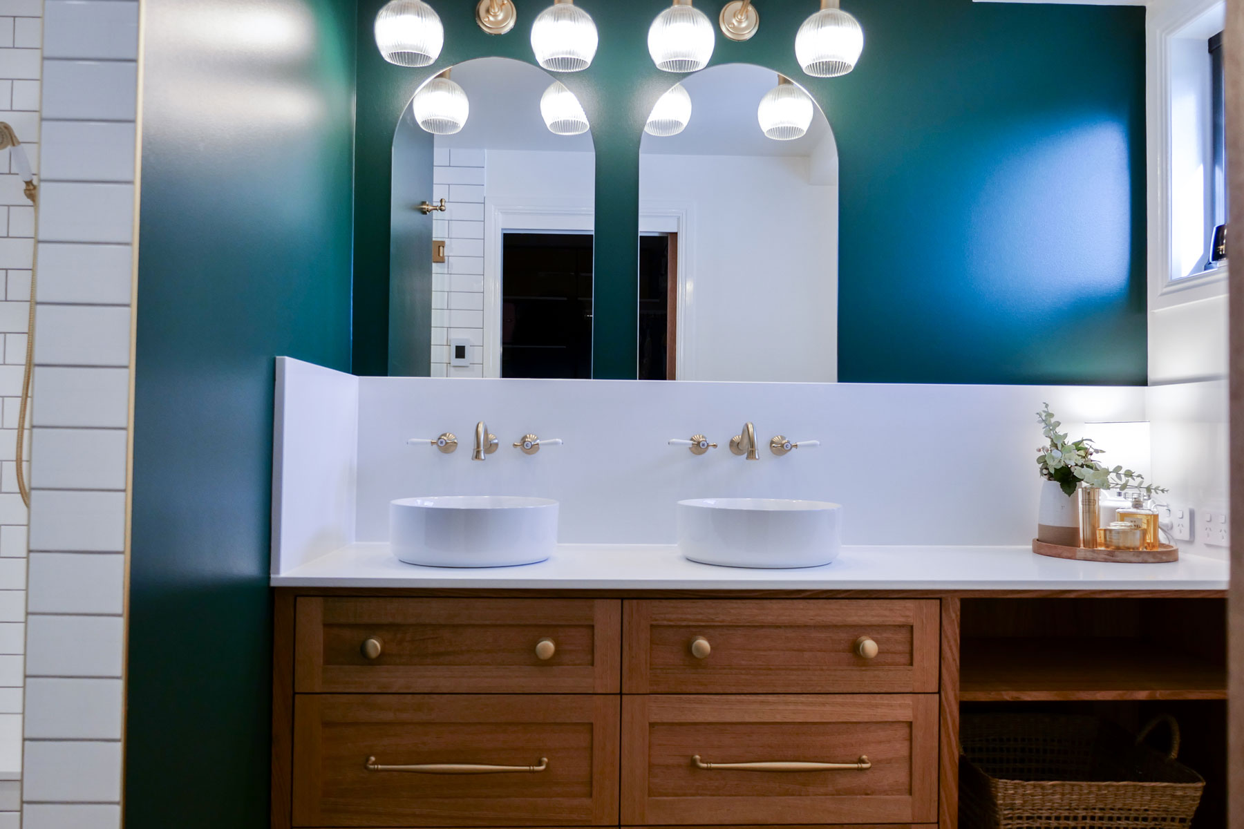 interior hobart bathroom renovation shot
