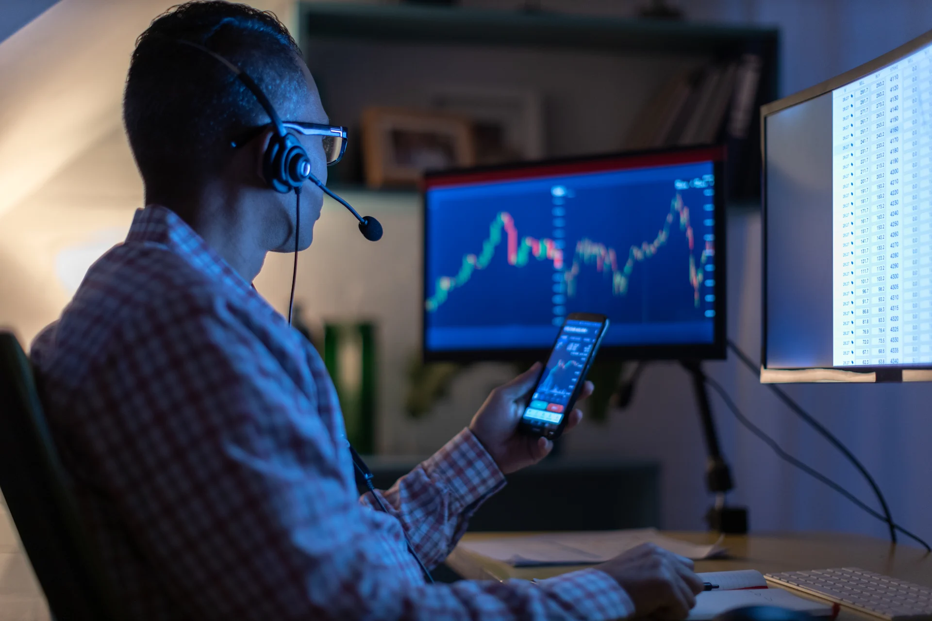 man wearing headphones - What is Day Trading Buying Power