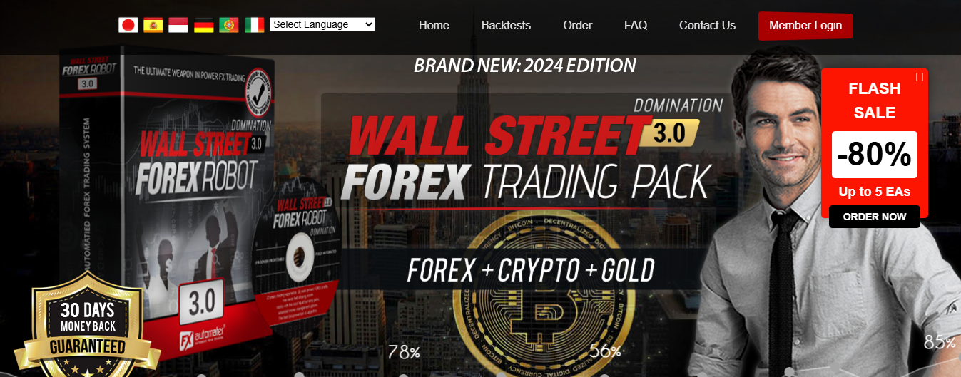 wallstreet - Best EA For Forex Trading