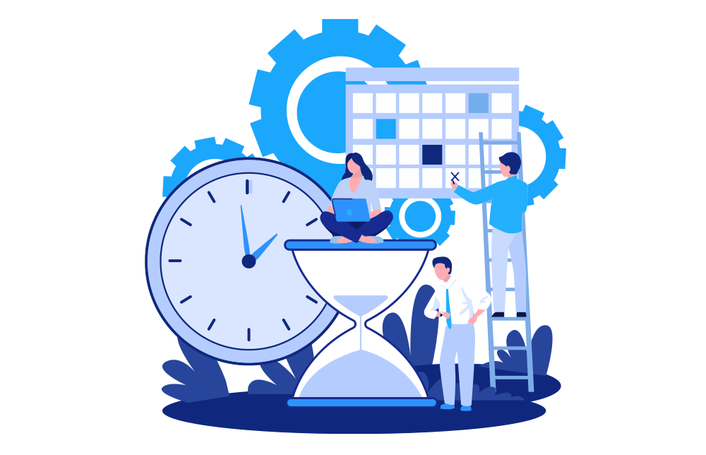 a clock - Best Timeframe For Swing Trading