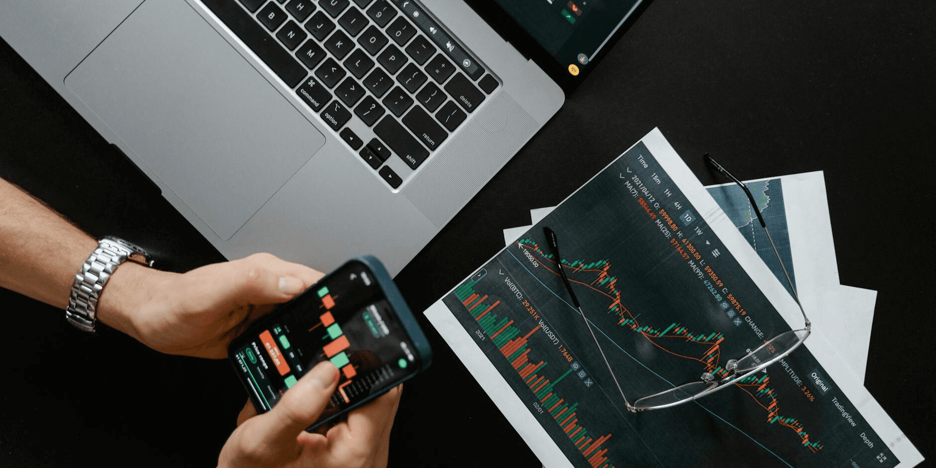 Analyzing market data across multiple devices - Best Prop Firms in UAE