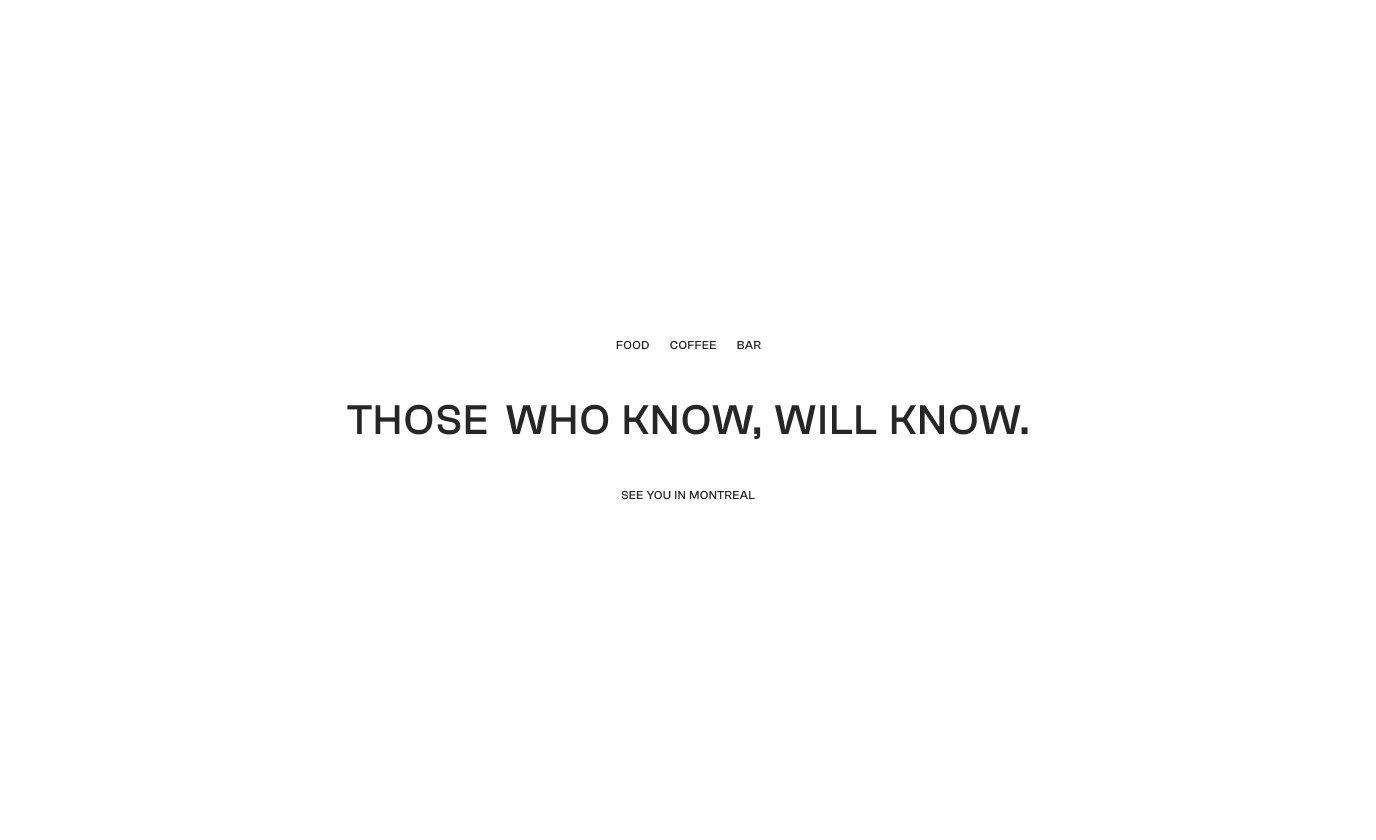 Le slogan SavSav « Those who know will know » apparaît en typographie noire sur fond blanc épuré.