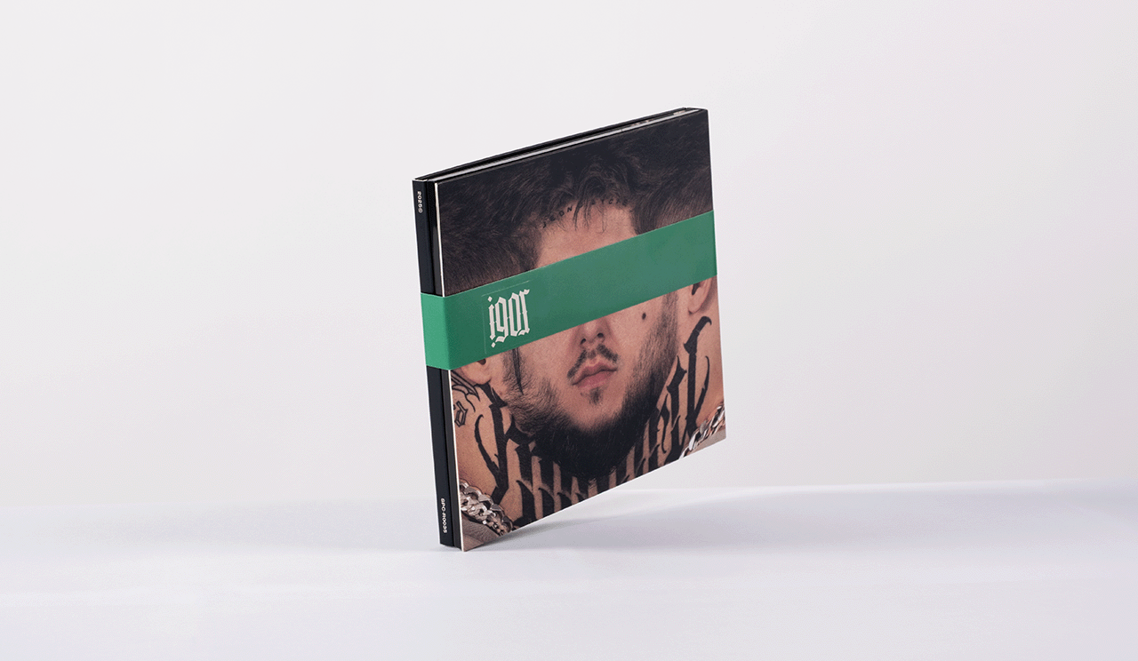product photo of a cd packaging