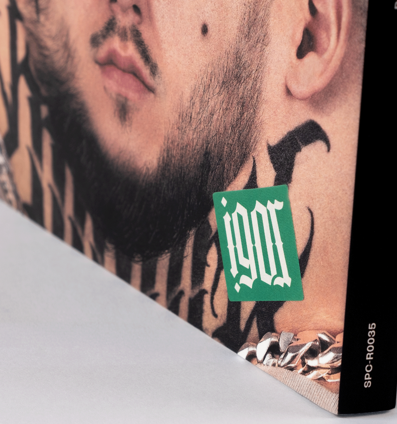 detail product photo of a cd packaging