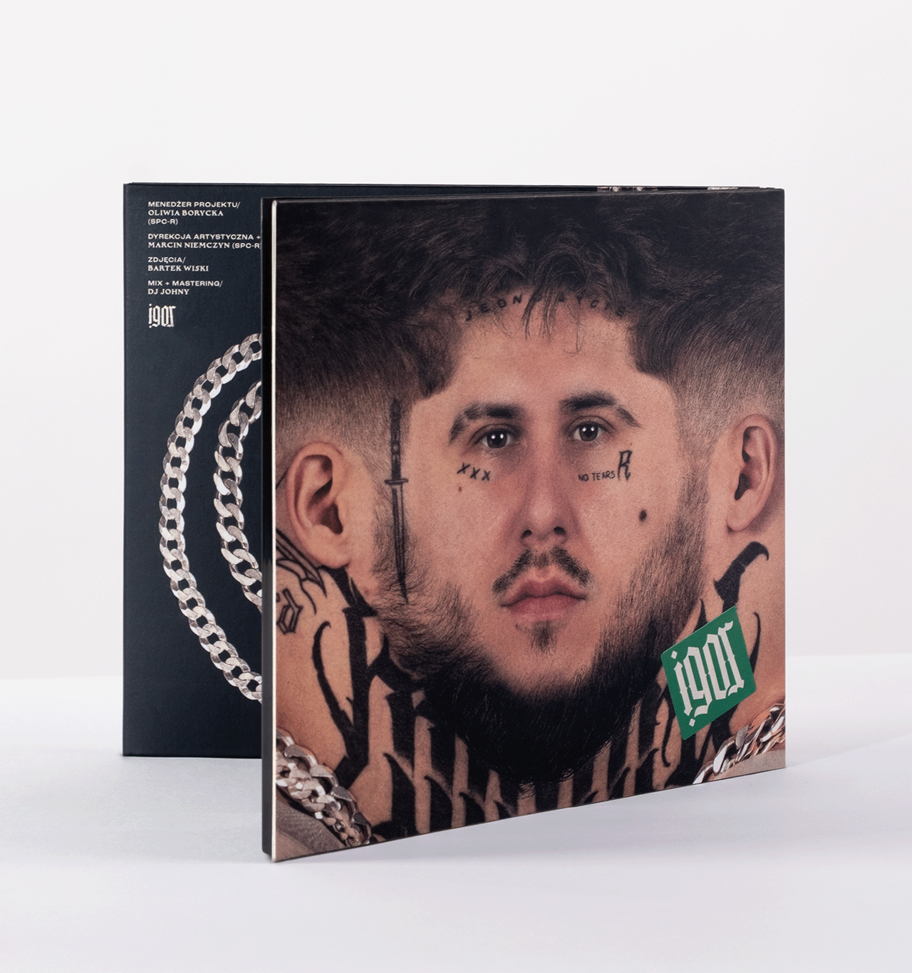 product photo of a cd packaging