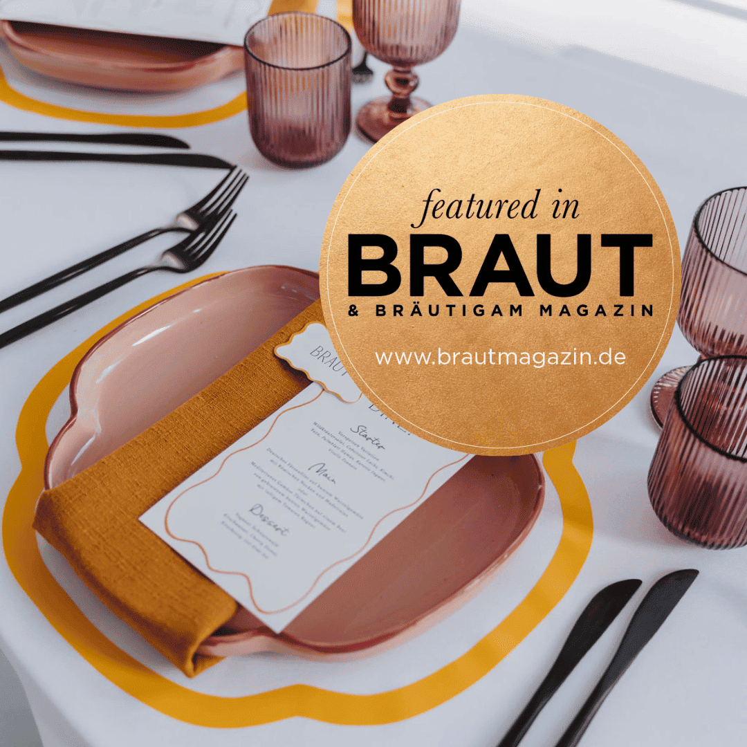 Veröffentlichung im Braut Magazin Artsy Wedding