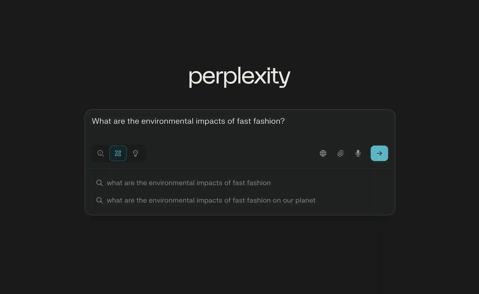 Perplexity AI deep research tool