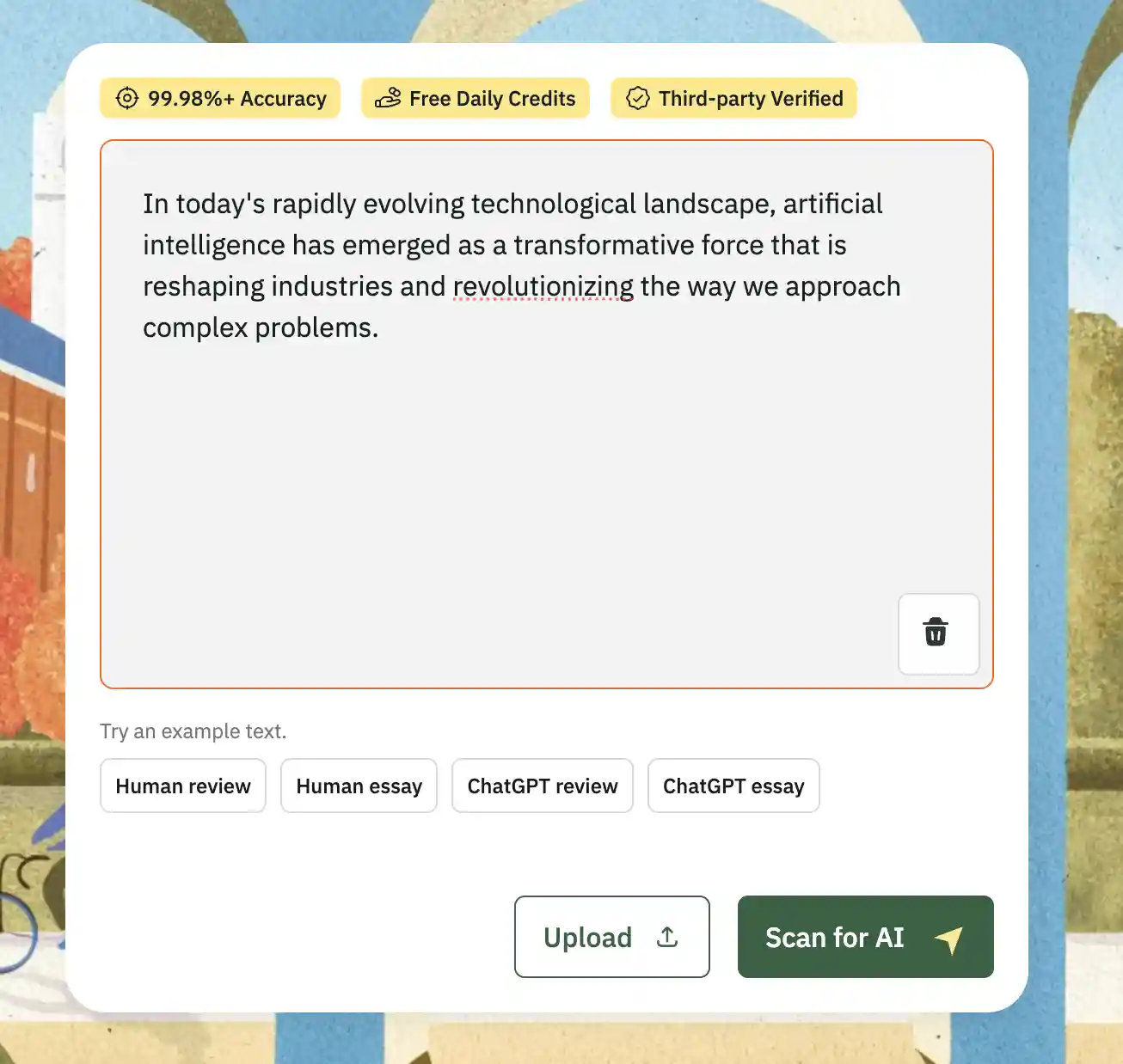 Pangram Labs AI detector