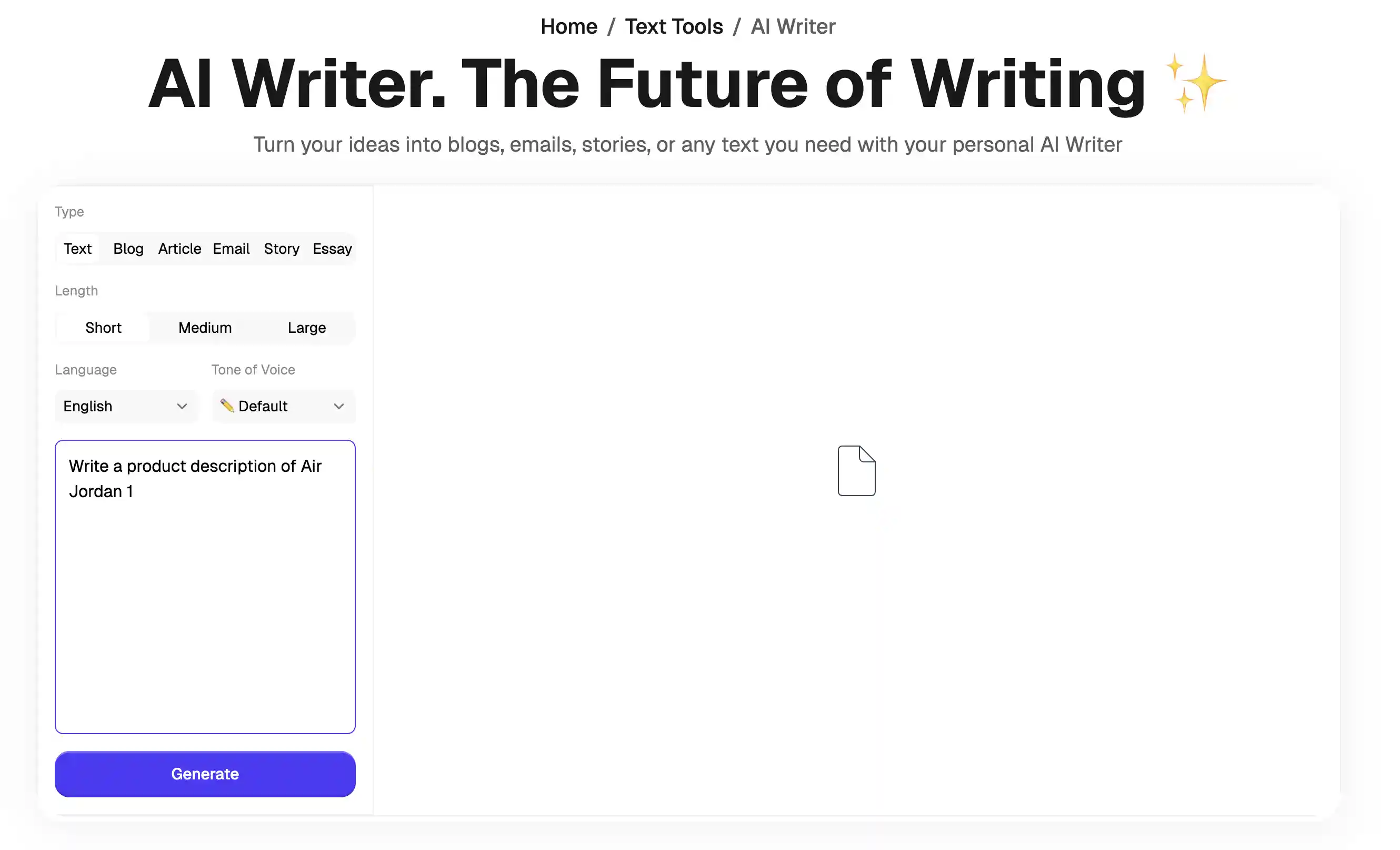 Overchat AI writer