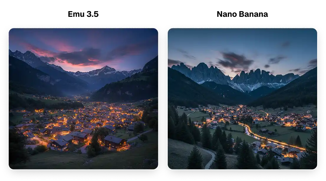 Emu 3.5 Image Edit and Text-to-Image generation result created in Overchat AI