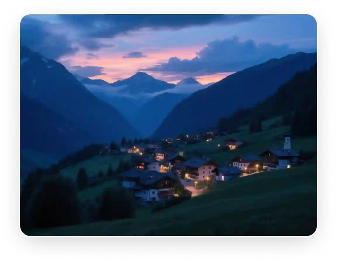 Qwen Image generation example in Overchat AI