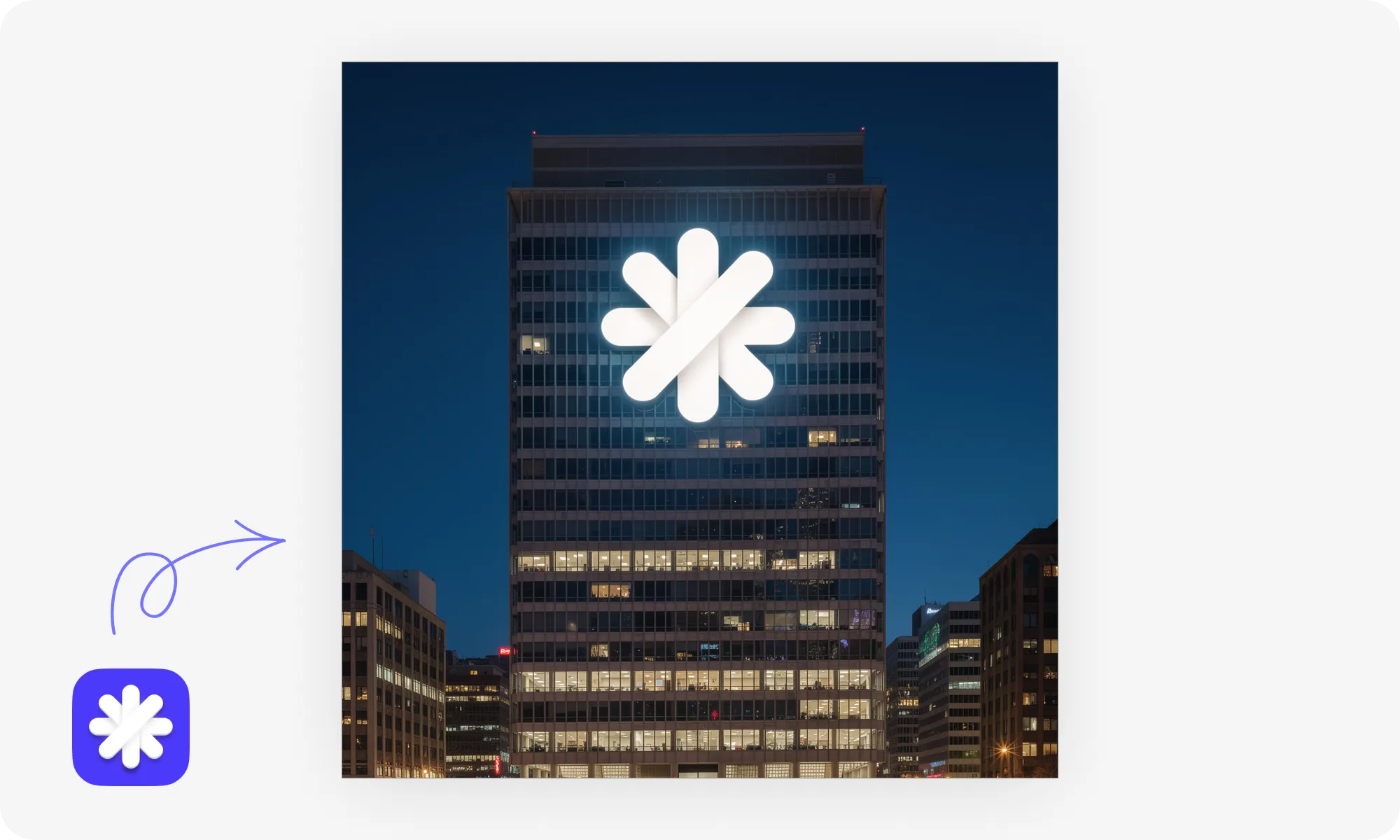 Flux.2 [max] AI image-to-image generation example with Overchat AI logo