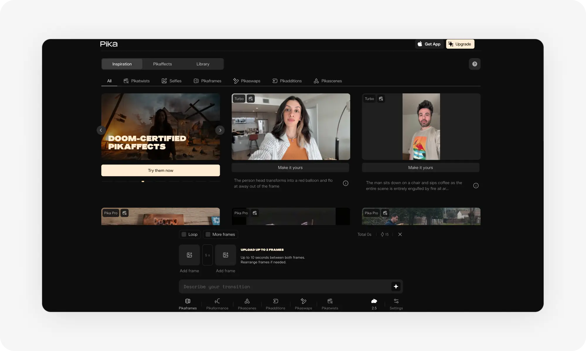 Pika AI video extender