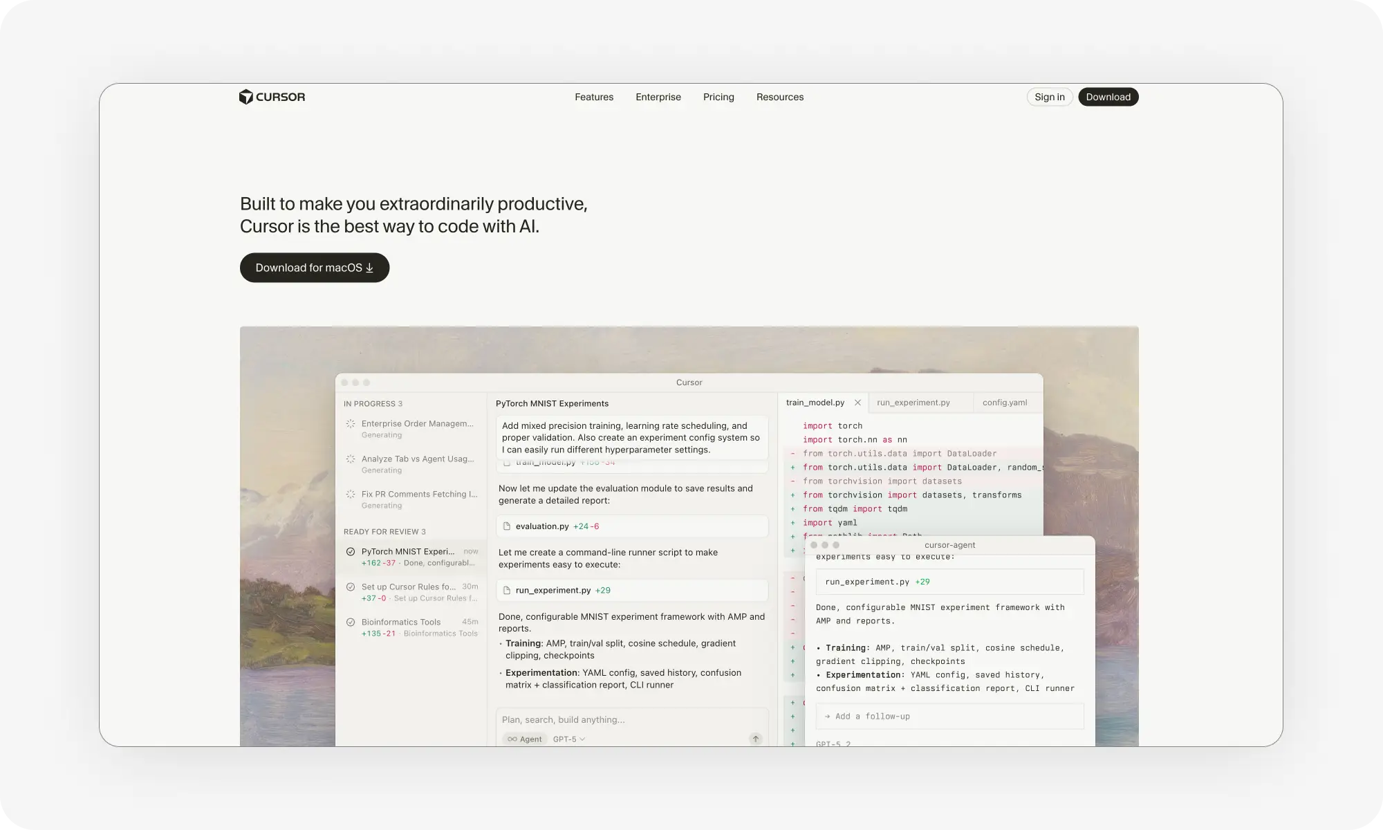 Cursor is one of the best AI vibe coding tools
