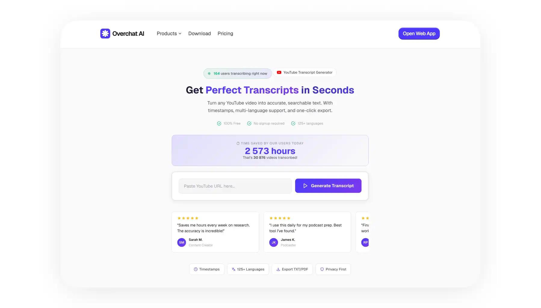 Top 5 Best YouTube Transcript Generators in 2026