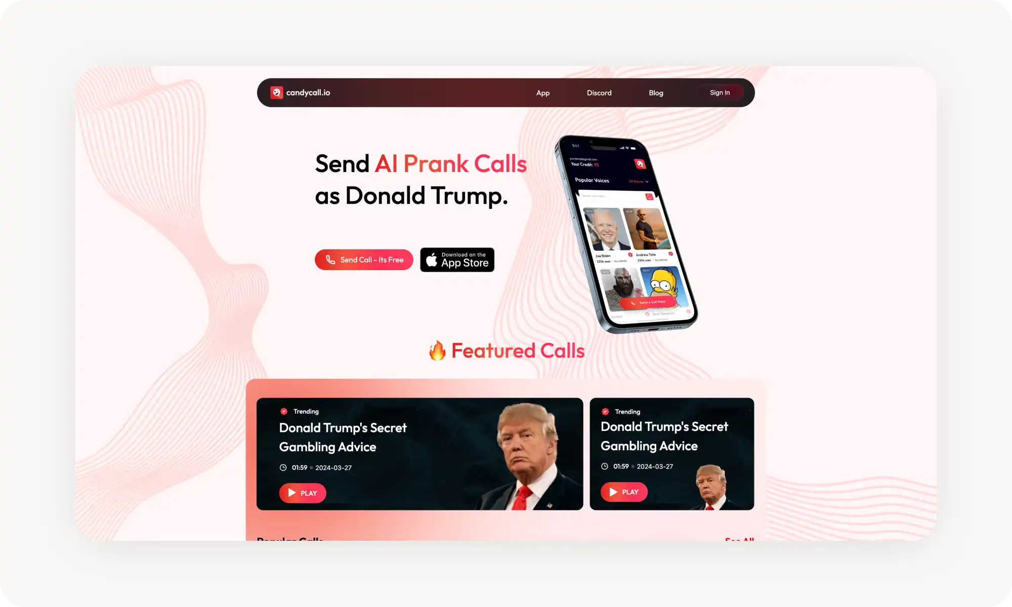 AI voice prank generator