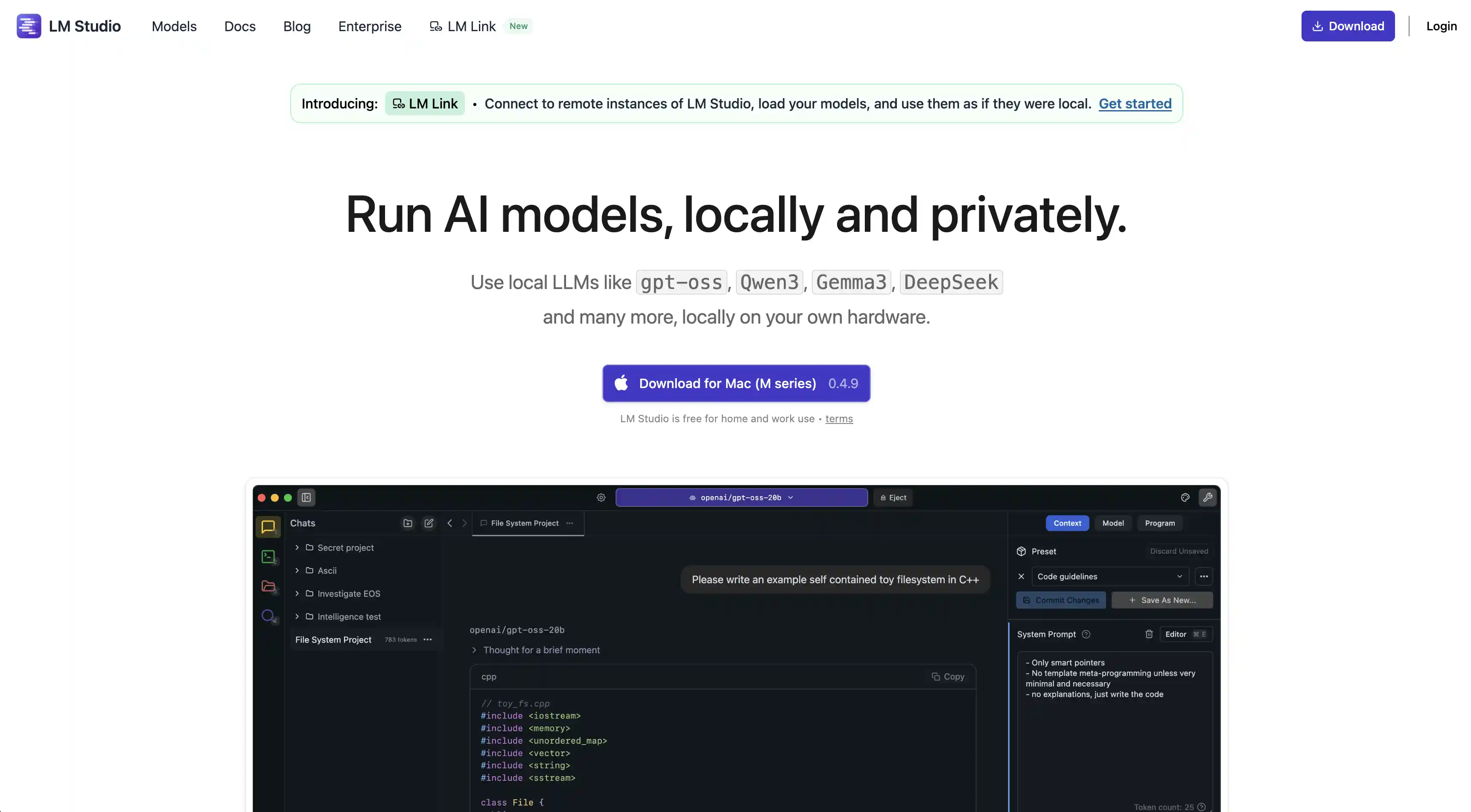 LM Studio is one of the best offline AI apps