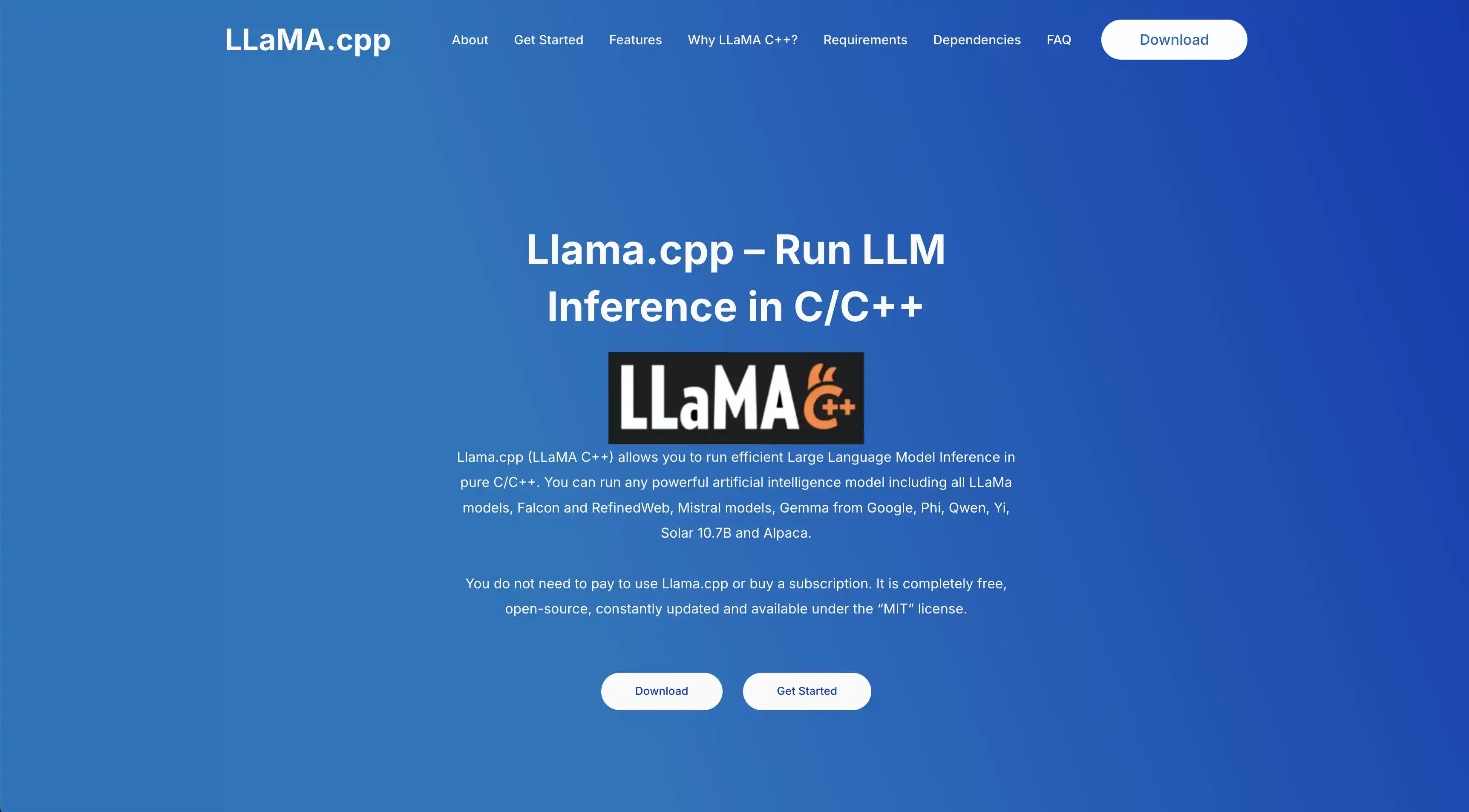 Llama.cpp, one of the best offline AI apps