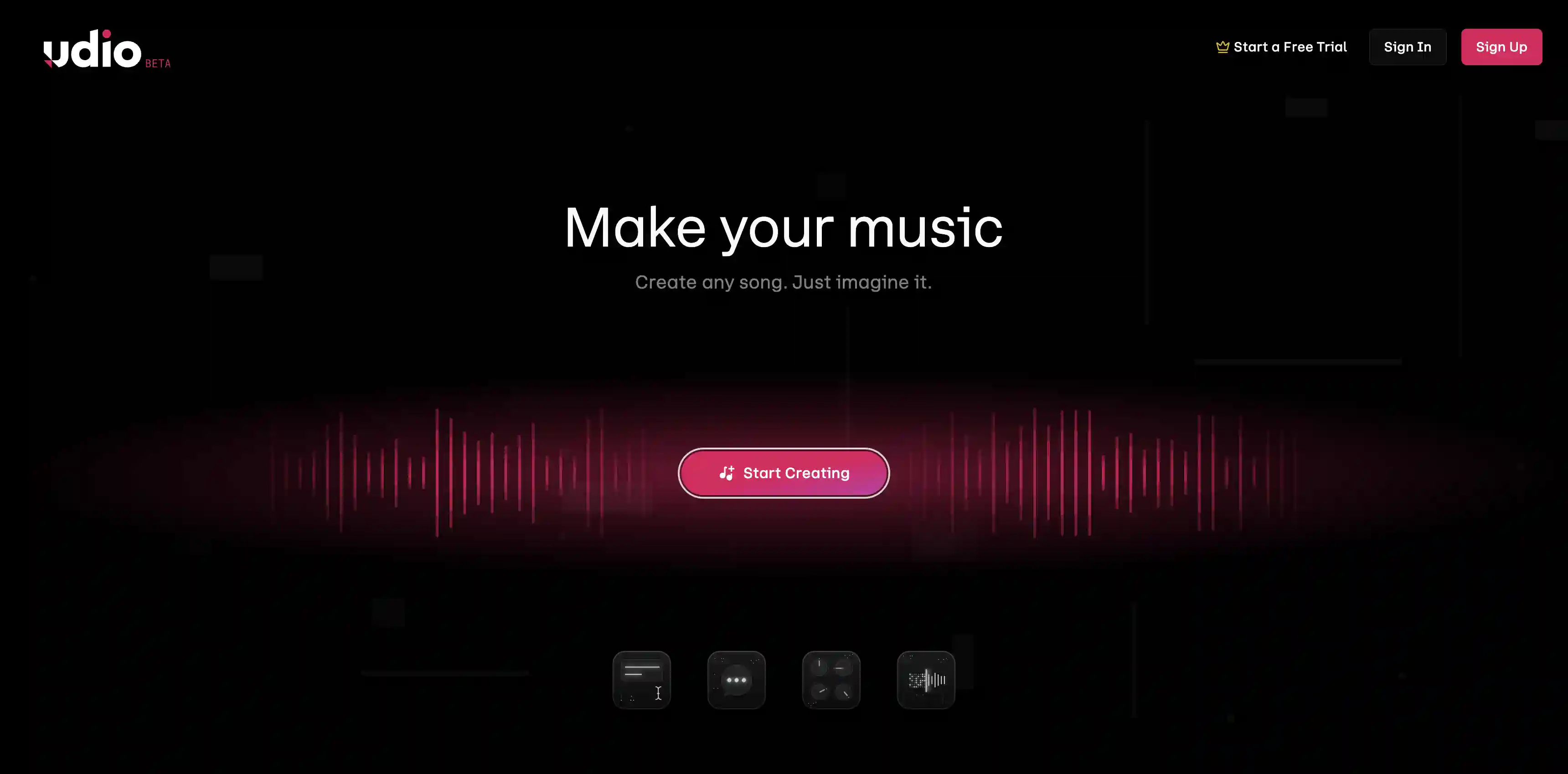 Udio AI song generator