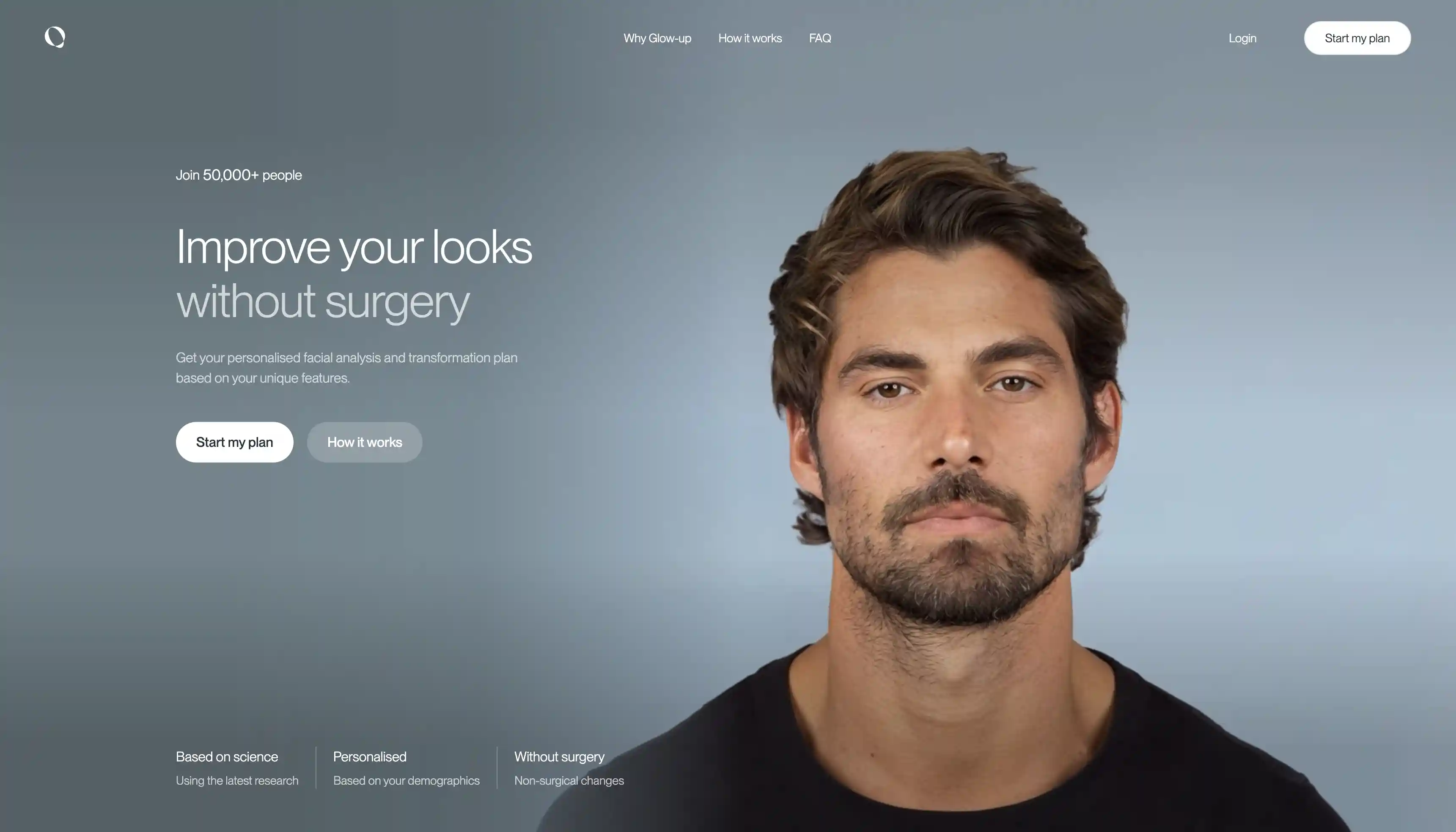 Qoves Studio website homepage