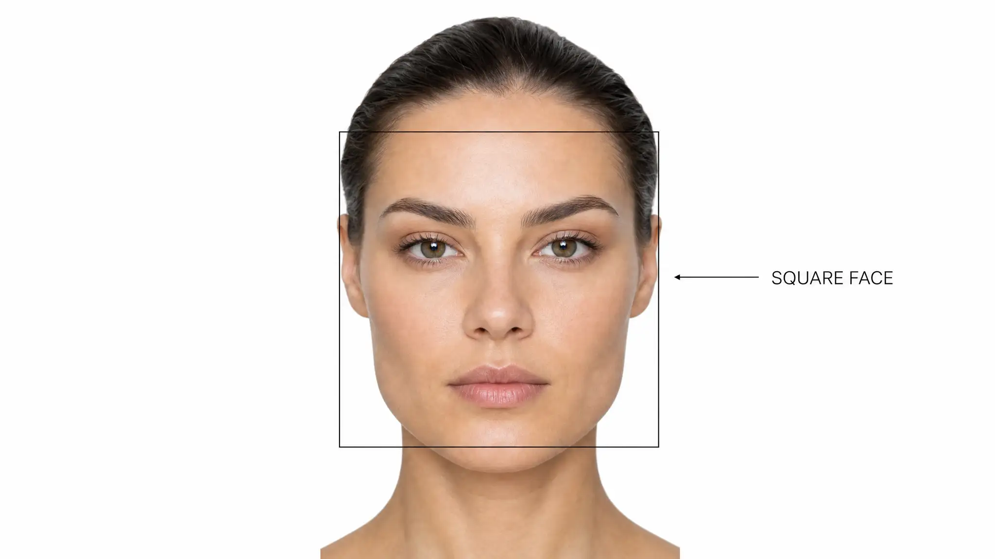 Square face shape