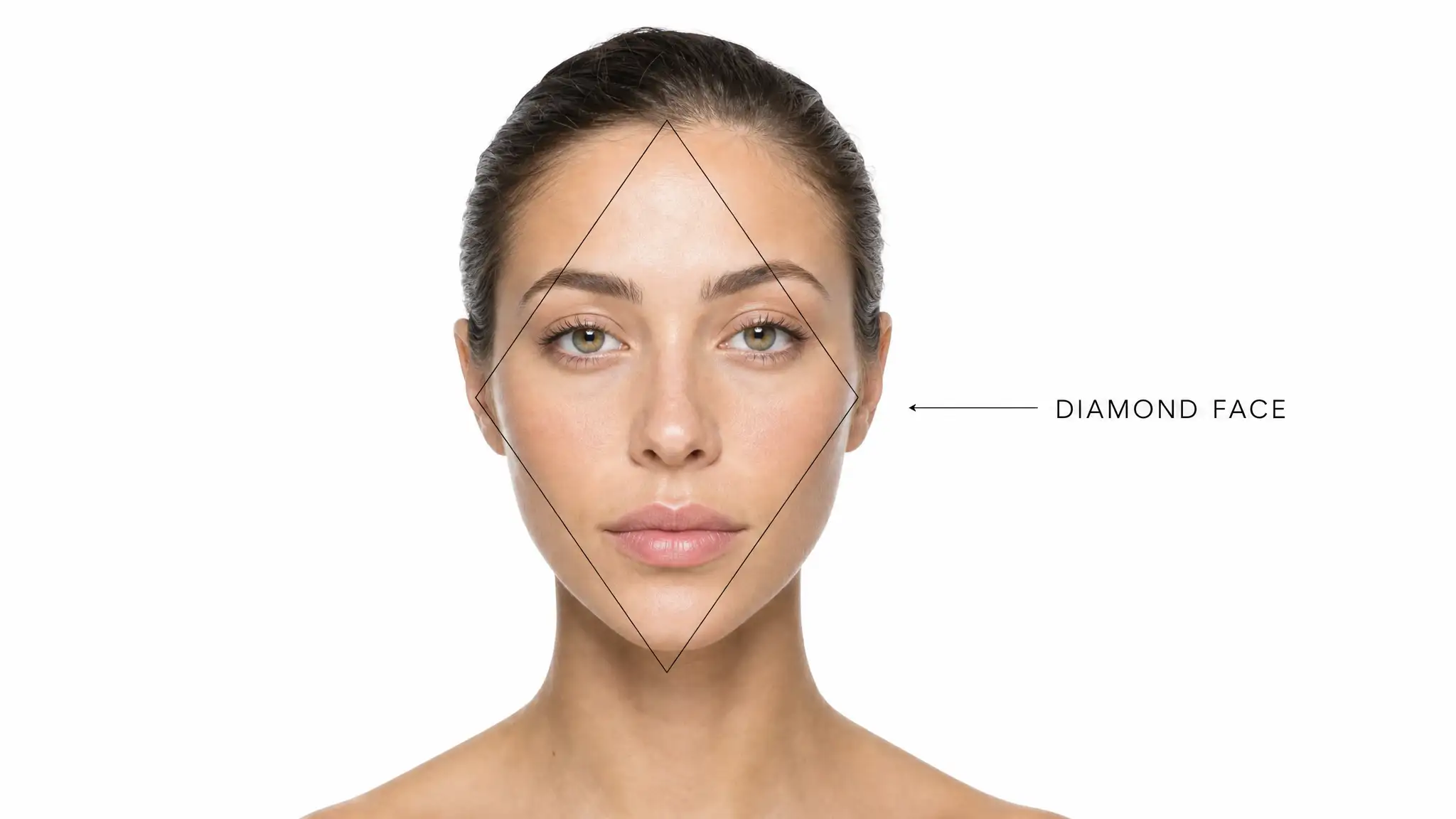 Diamond face shape