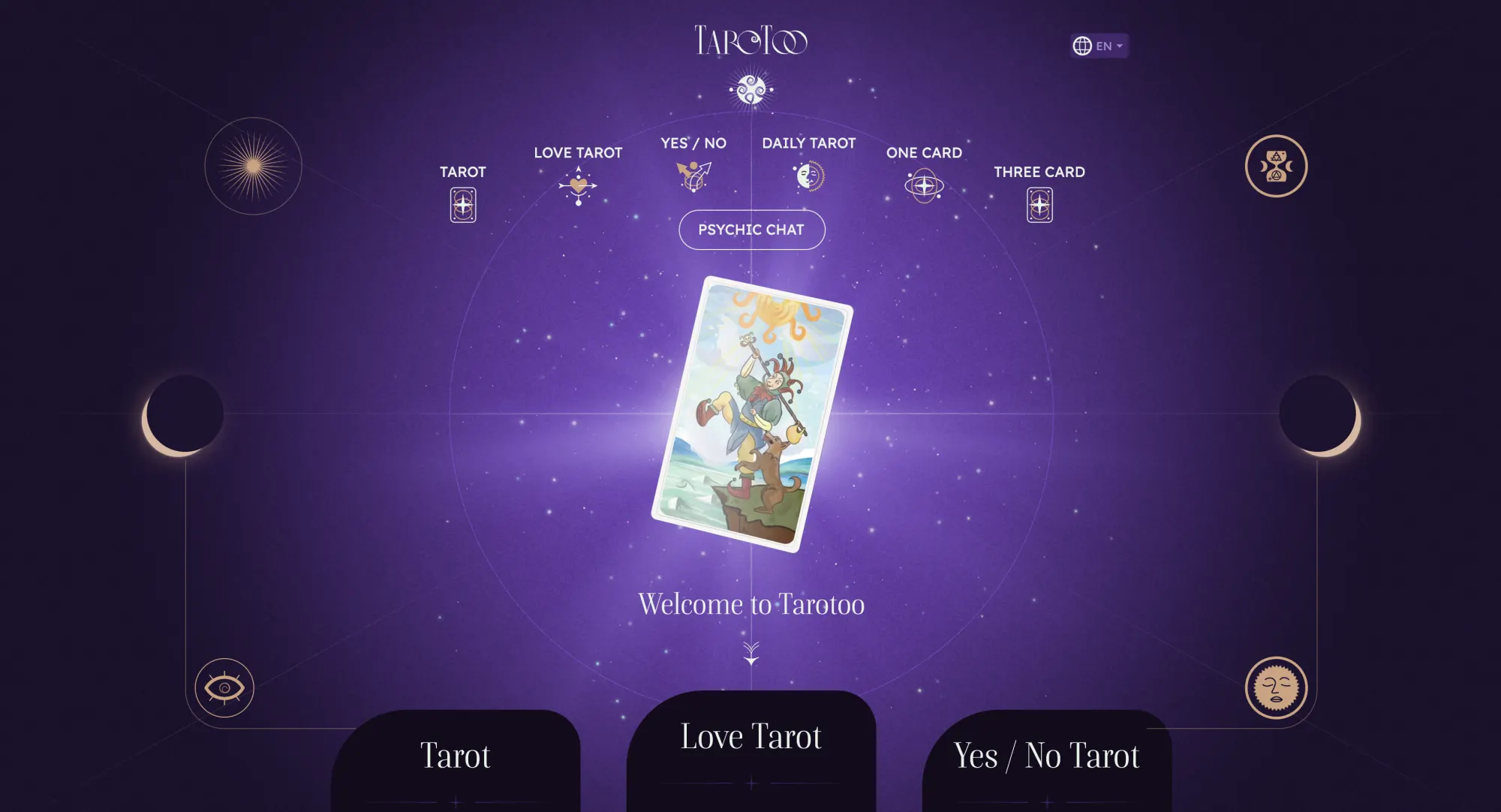 Tarotoo AI tarot reader