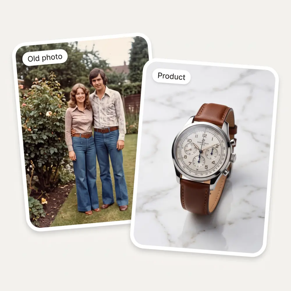 Old photos, screenshots and product shots