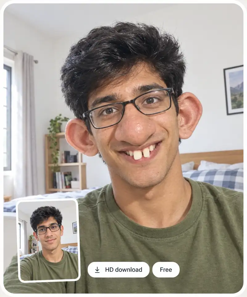 An ugly filter result with HD download and Free buttons