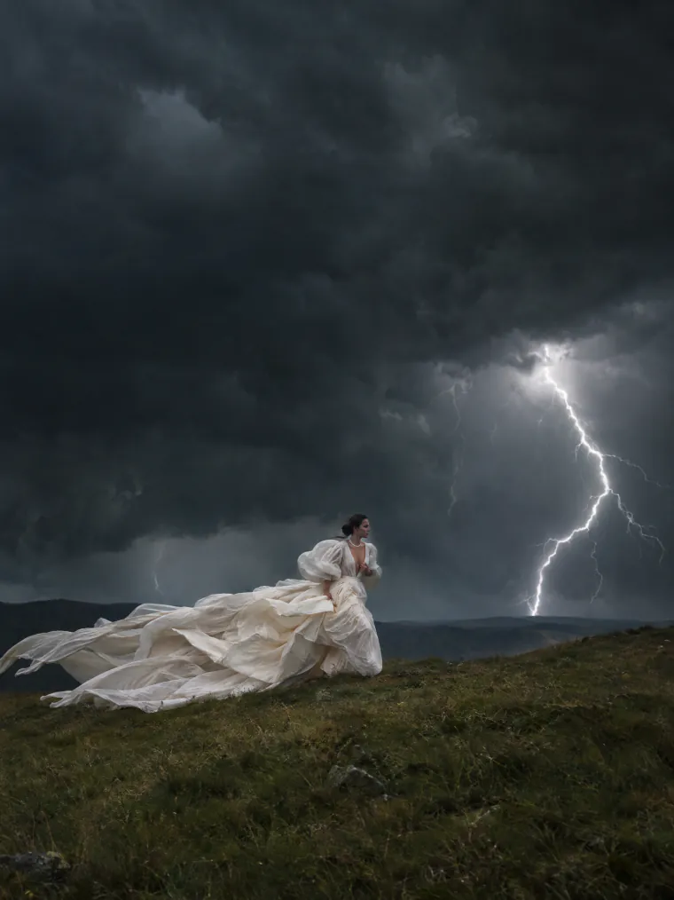 Storm couture editorial