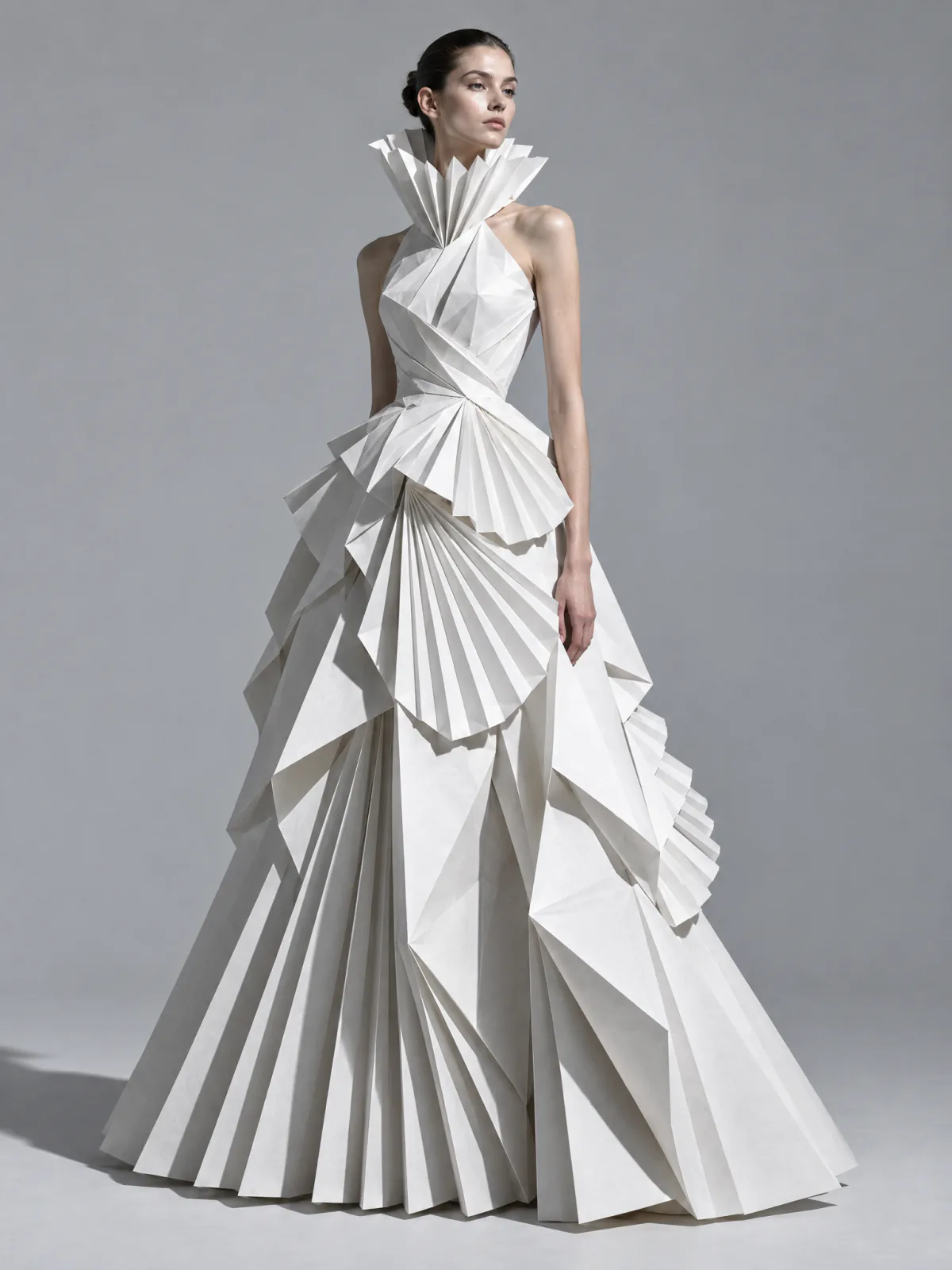 Result of the Gown folded from paper prompt, made with GPT Image 2.5