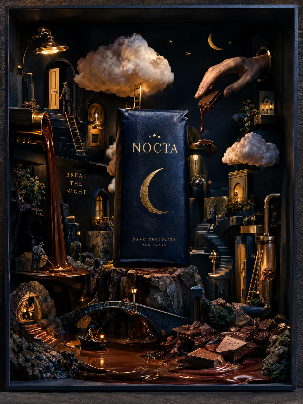 Result of the Chocolate bar diorama prompt, made with GPT Image 2.5