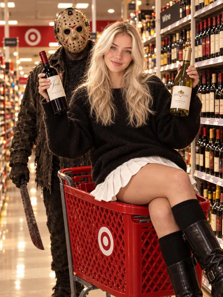 Jason in the wine aisle