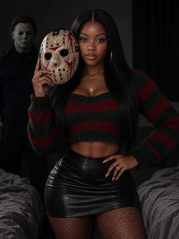Slasher glam editorial