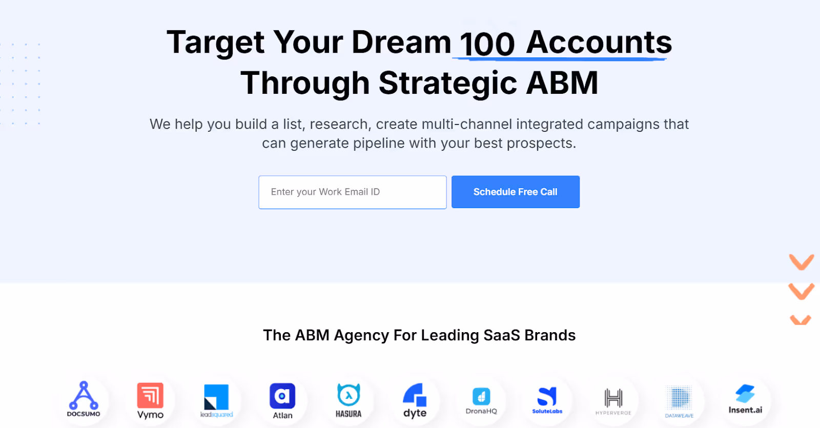 landing pages in b2b