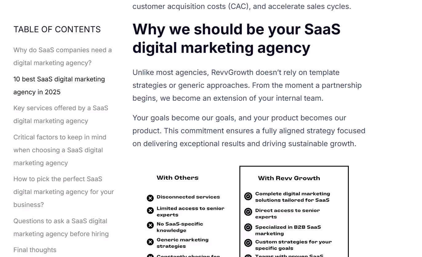 B2B Content Writing- add keywords