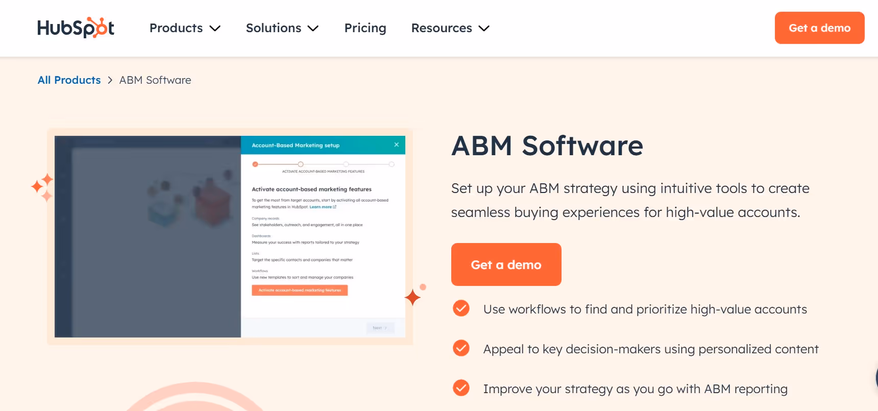 hubspot abm tool