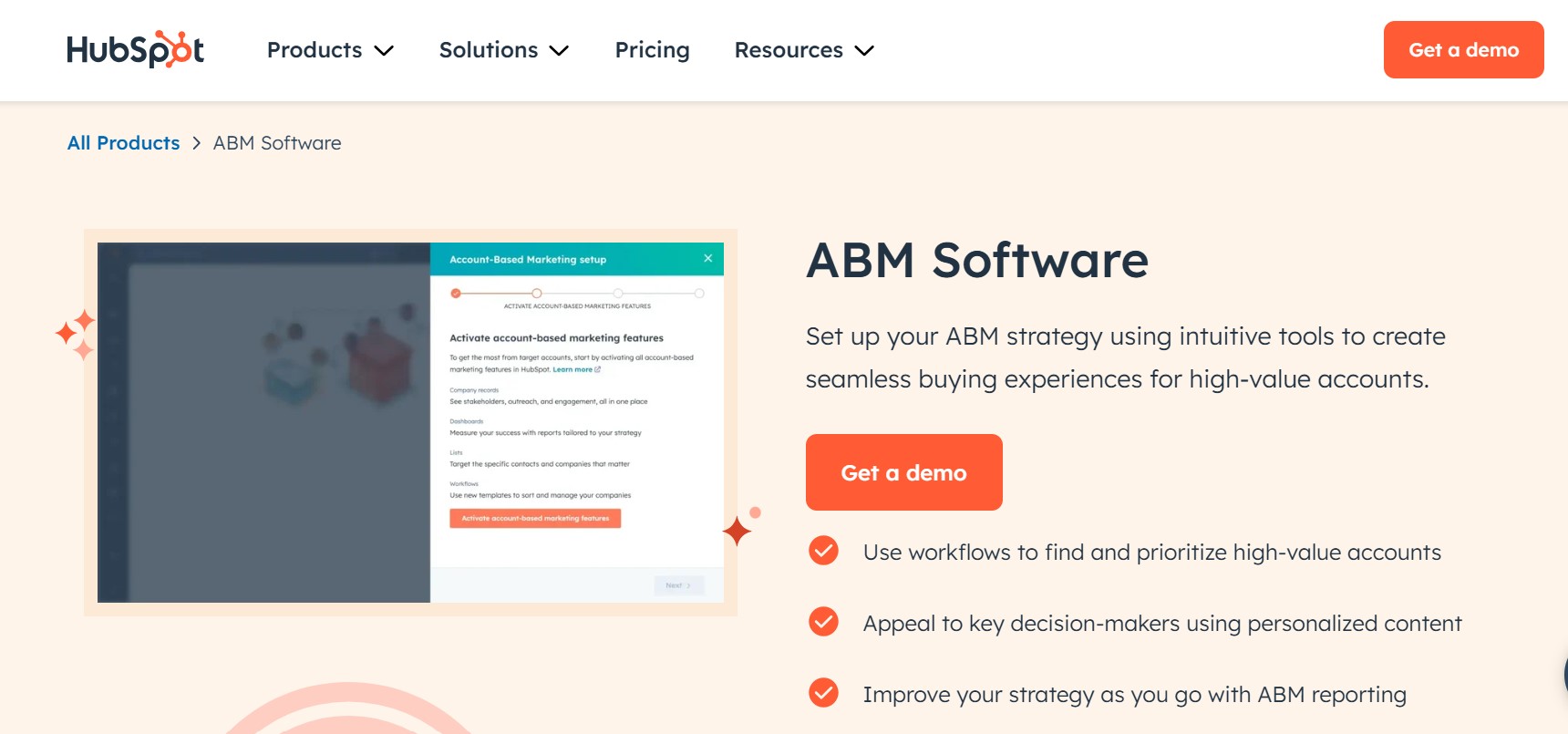 hubspot abm tool