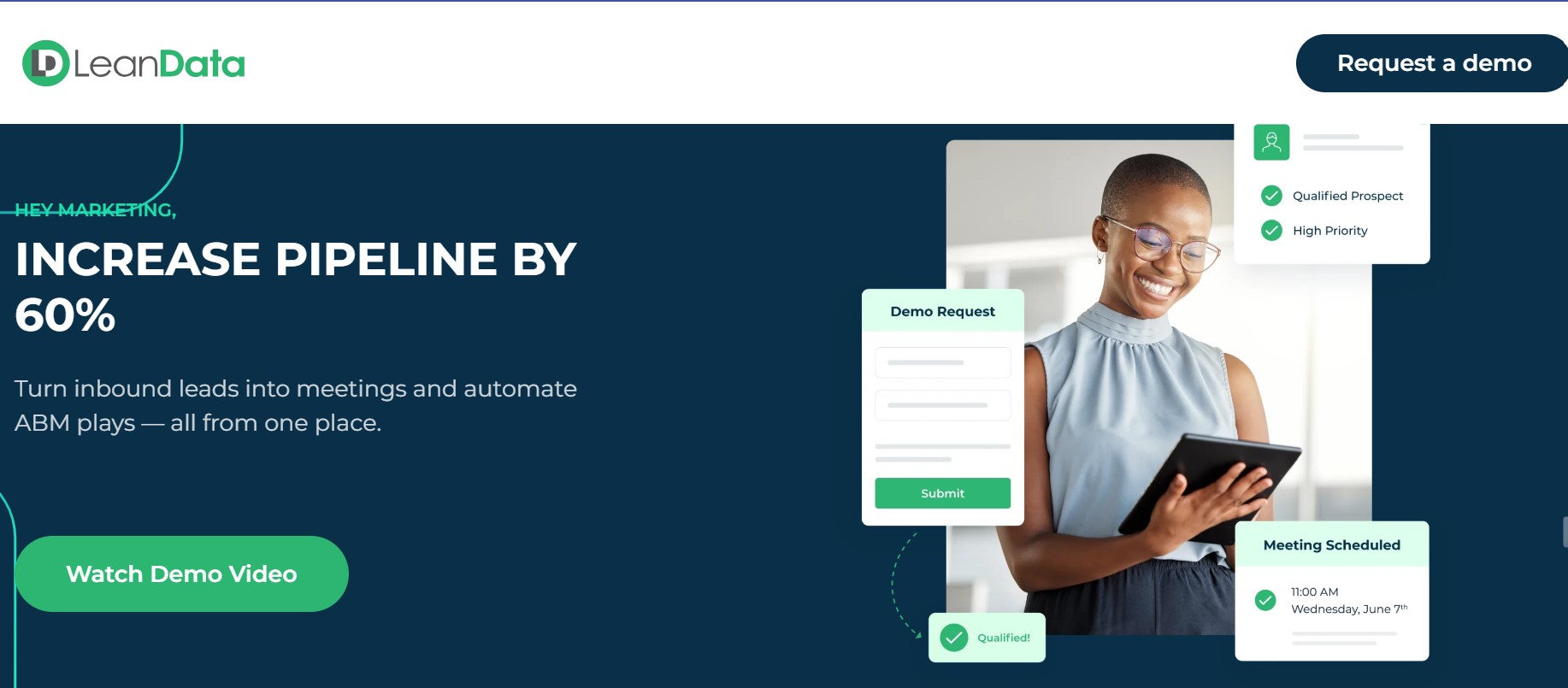 leandata - Top account based marketing tool for saas