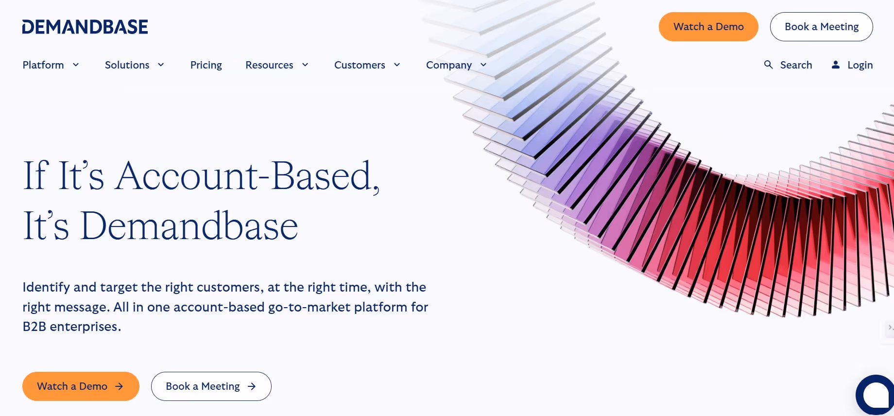demandbase - top ABM tool for SaaS business