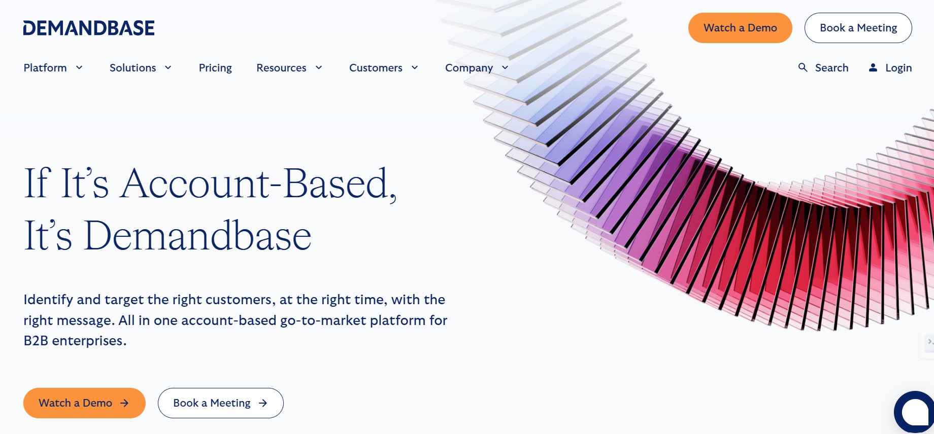 demandbase - top ABM tool for SaaS business