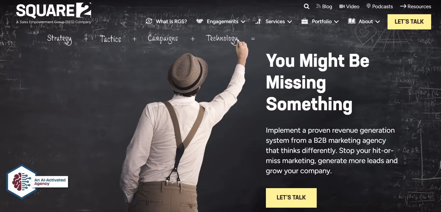 square 2 marketing agency for ABM