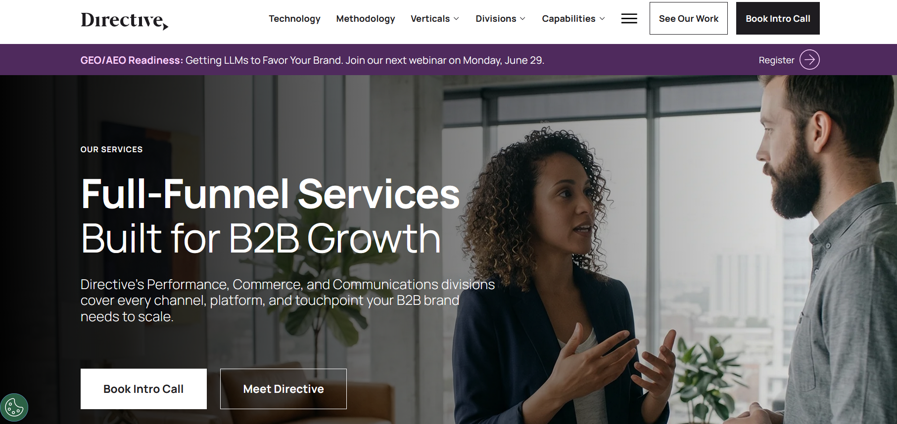 Directive Service Page