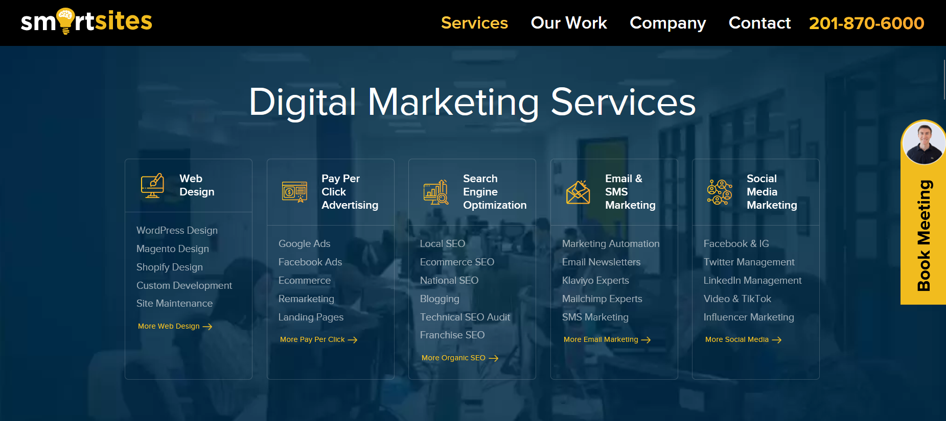 SmartSites Service Page