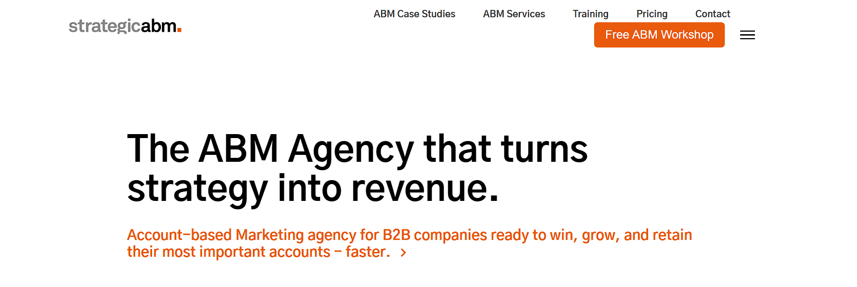 Strategic ABM
